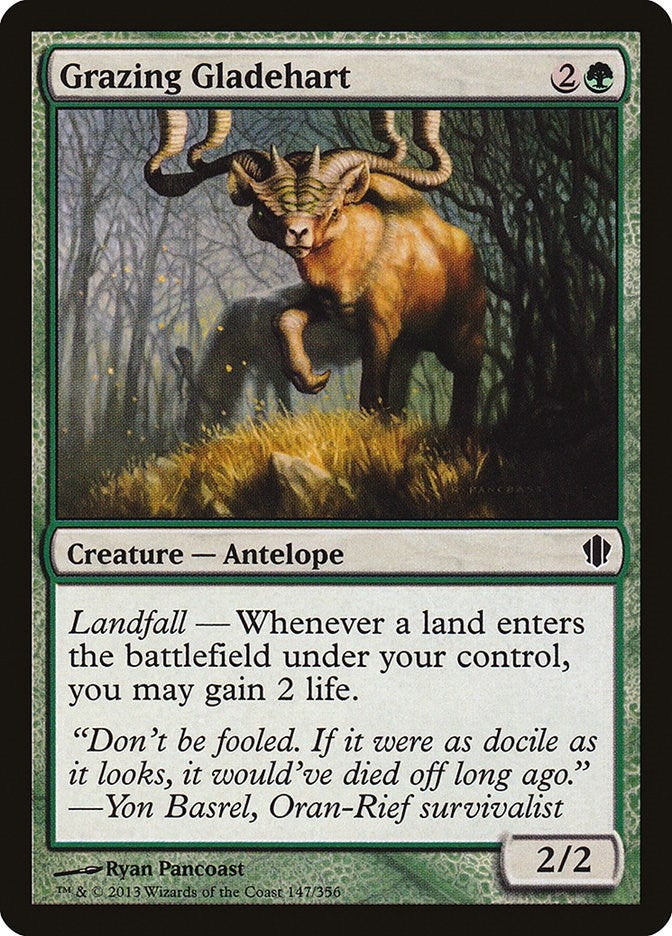Image for Grazing Gladehart (147) - Magic: The Gathering