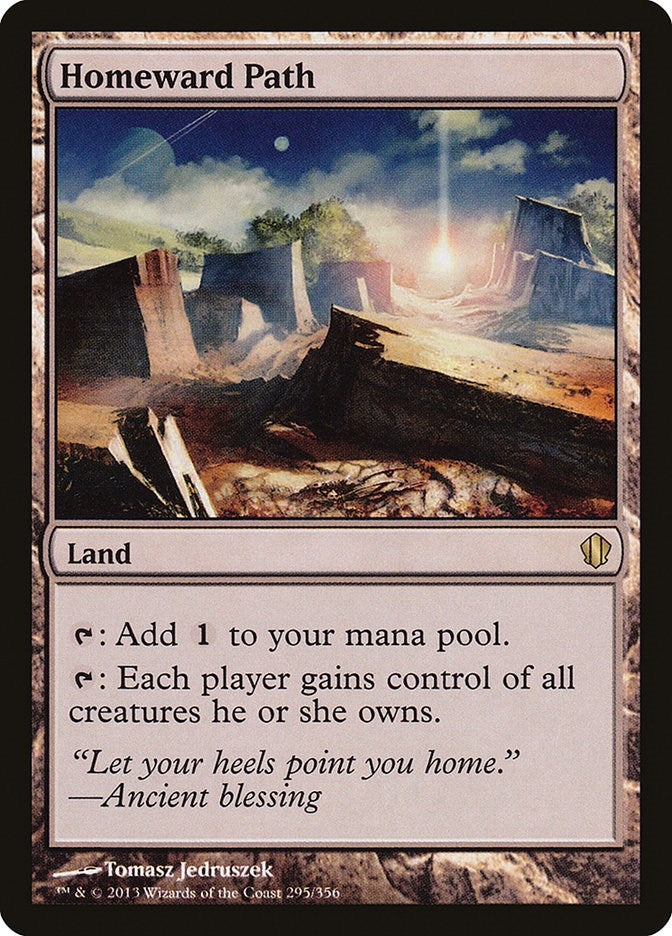 Image for Homeward Path (295) (C13) - Magic: The Gathering