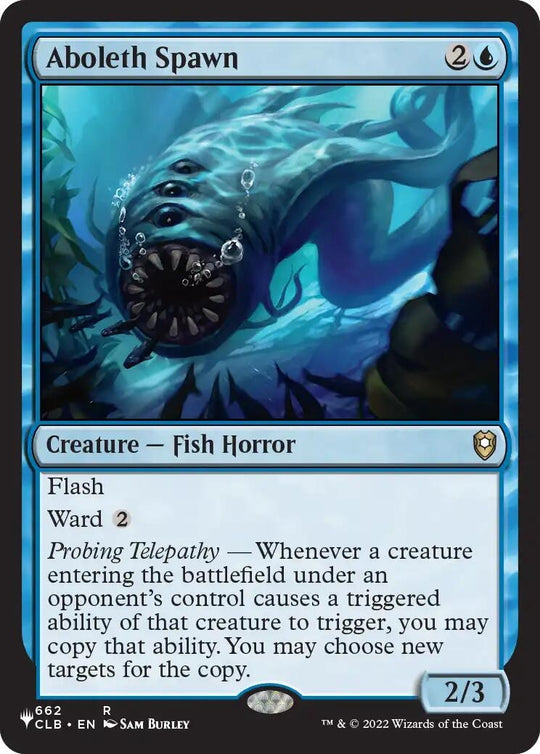 Image for Aboleth Spawn (662) (LIST) - Magic: The Gathering
