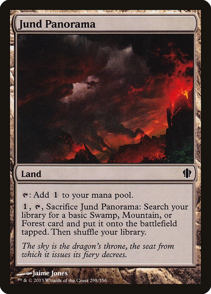 Image for Jund Panorama (298) - Magic: The Gathering