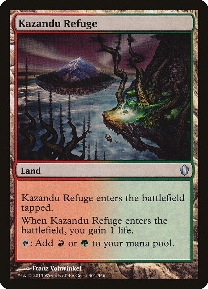 Image for Kazandu Refuge (301) - Magic: The Gathering