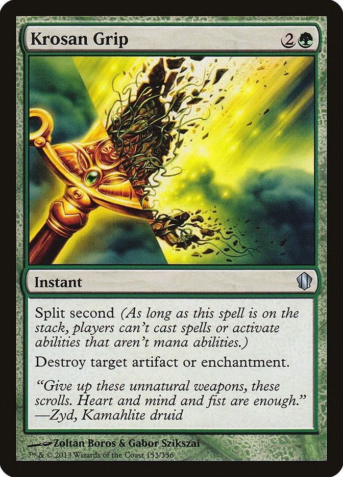 Image for Krosan Grip (153) (C13) - Magic: The Gathering