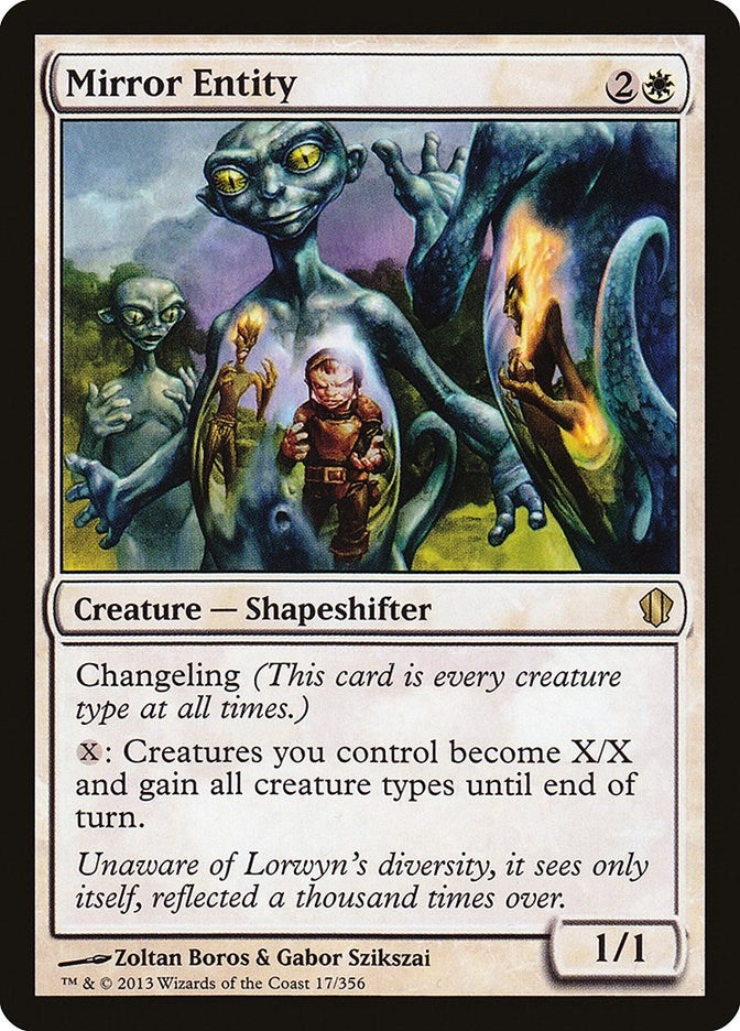 Image for Mirror Entity (17) - Magic: The Gathering