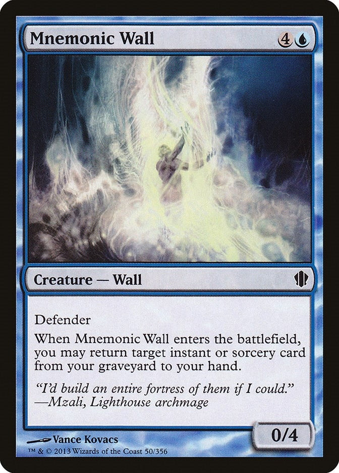 Image for Mnemonic Wall (50) (C13) - Magic: The Gathering