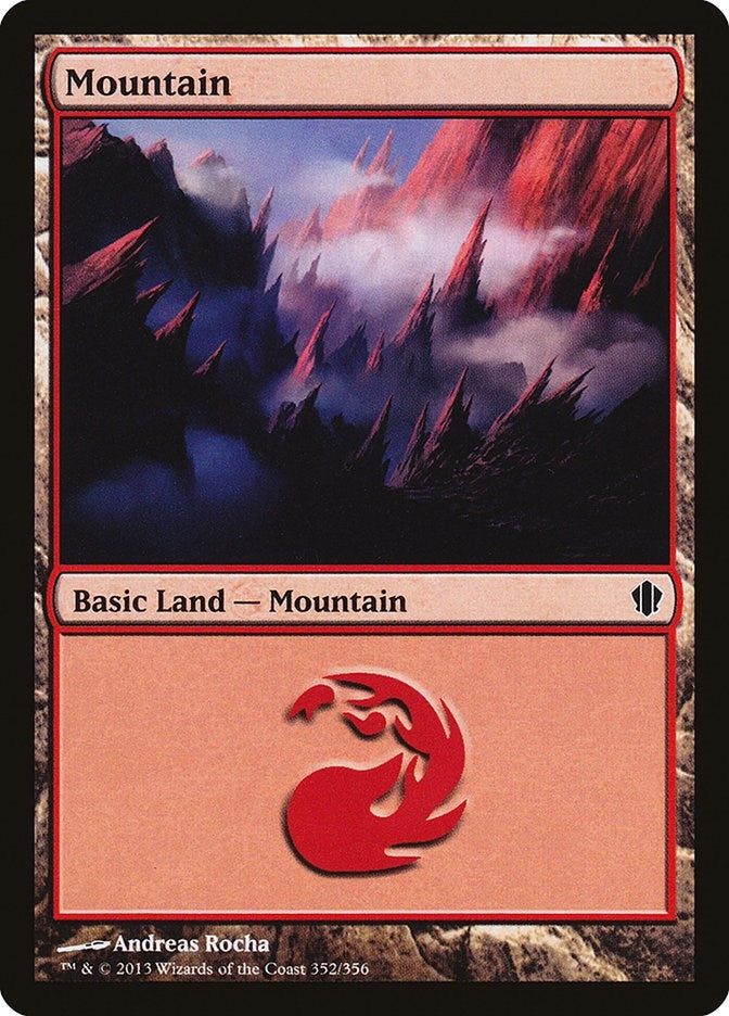 Image for Mountain (352) (352) (C13) - Magic: The Gathering