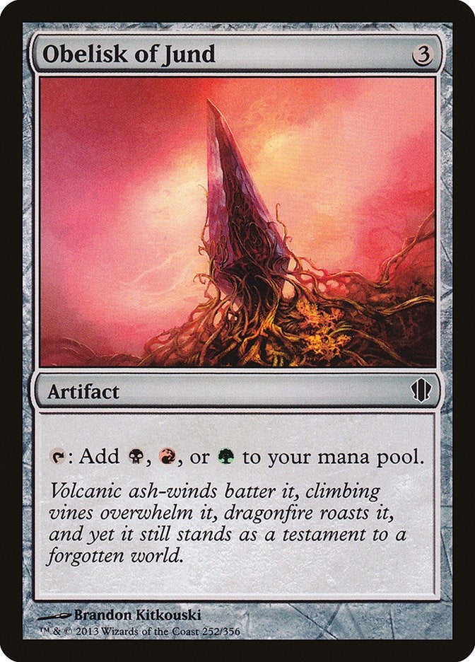 Image for Obelisk of Jund (252) (C13) - Magic: The Gathering