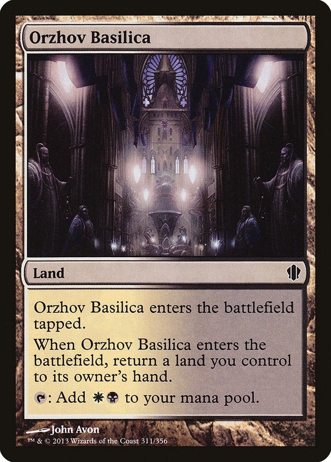 Image for Orzhov Basilica (311) (C13) - Magic: The Gathering