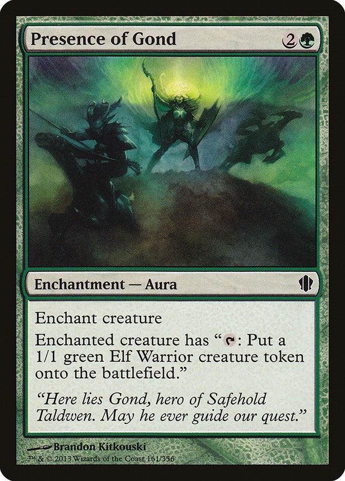 Image for Presence of Gond (161) - Magic: The Gathering