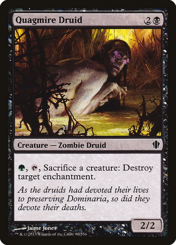 Image for Quagmire Druid (90) (C13) - Magic: The Gathering