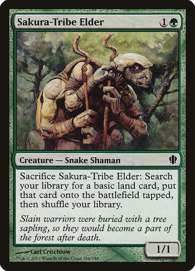 Image for Sakura-Tribe Elder (168) (C13) - Magic: The Gathering