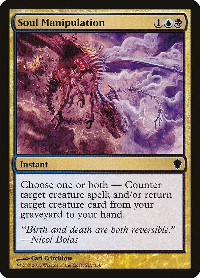 Image for Soul Manipulation (215) (C13) - Magic: The Gathering