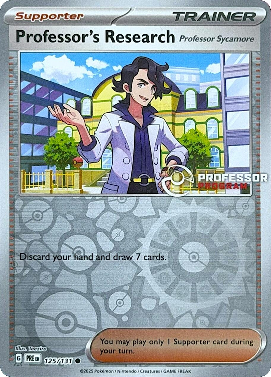 Image for Professor's Research [Professor Sycamore] (125/131) (PPP) - Pokemon