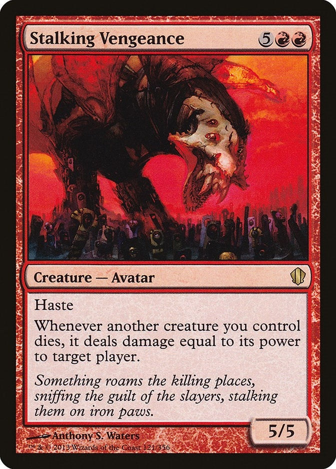 Image for Stalking Vengeance (121) (C13) - Magic: The Gathering