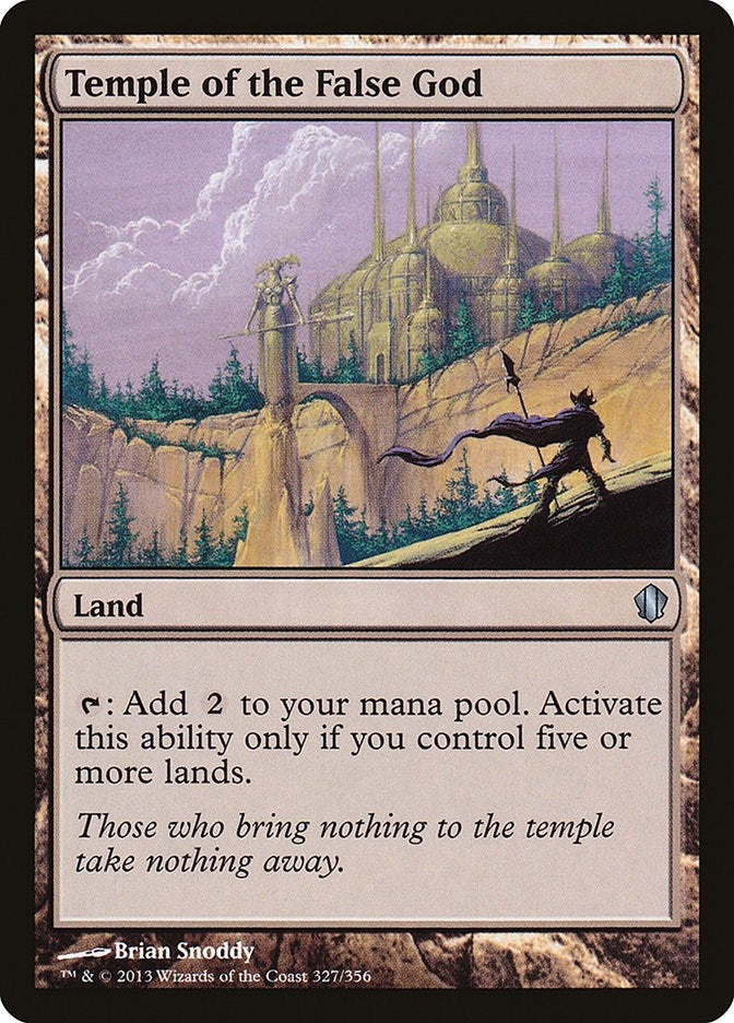 Image for Temple of the False God (327) (C13) - Magic: The Gathering