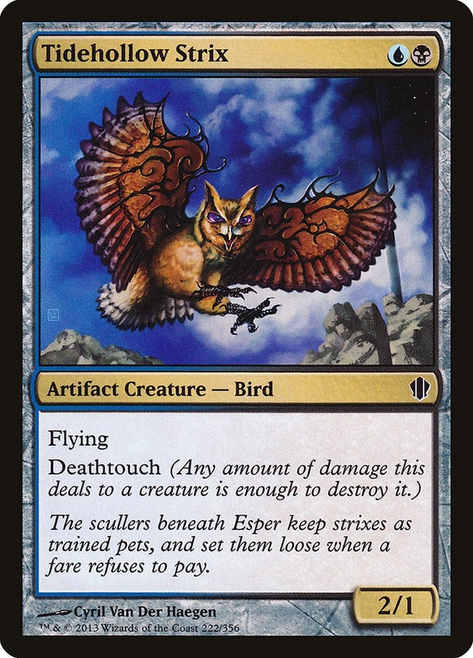 Image for Tidehollow Strix (222) (C13) - Magic: The Gathering
