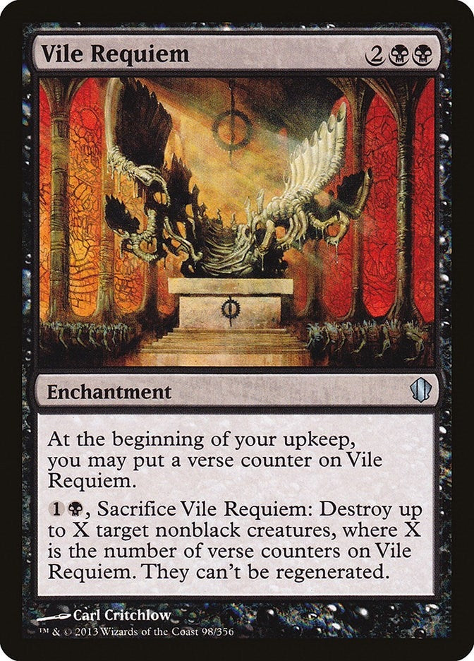 Image for Vile Requiem (98) (C13) - Magic: The Gathering