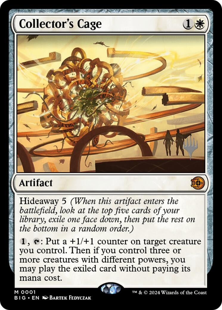 Image for Collector's Cage (1) (PPFRA) - Magic: The Gathering