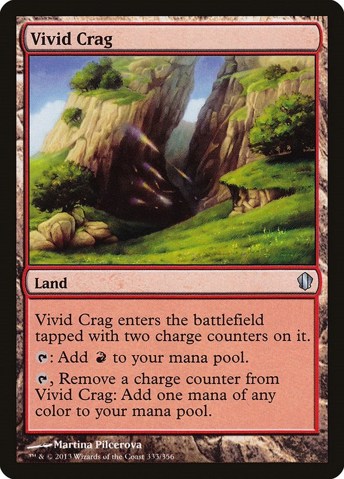 Image for Vivid Crag (333) (C13) - Magic: The Gathering