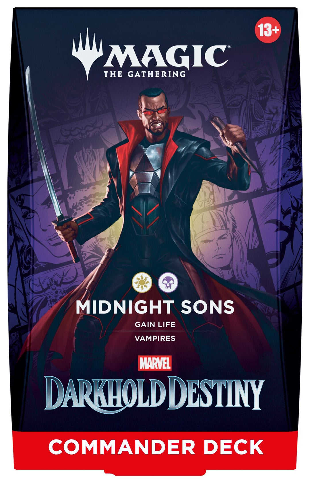 Image for Marvel: Darkhold Destiny Commander Deck - Midnight Sons - Magic: The Gathering