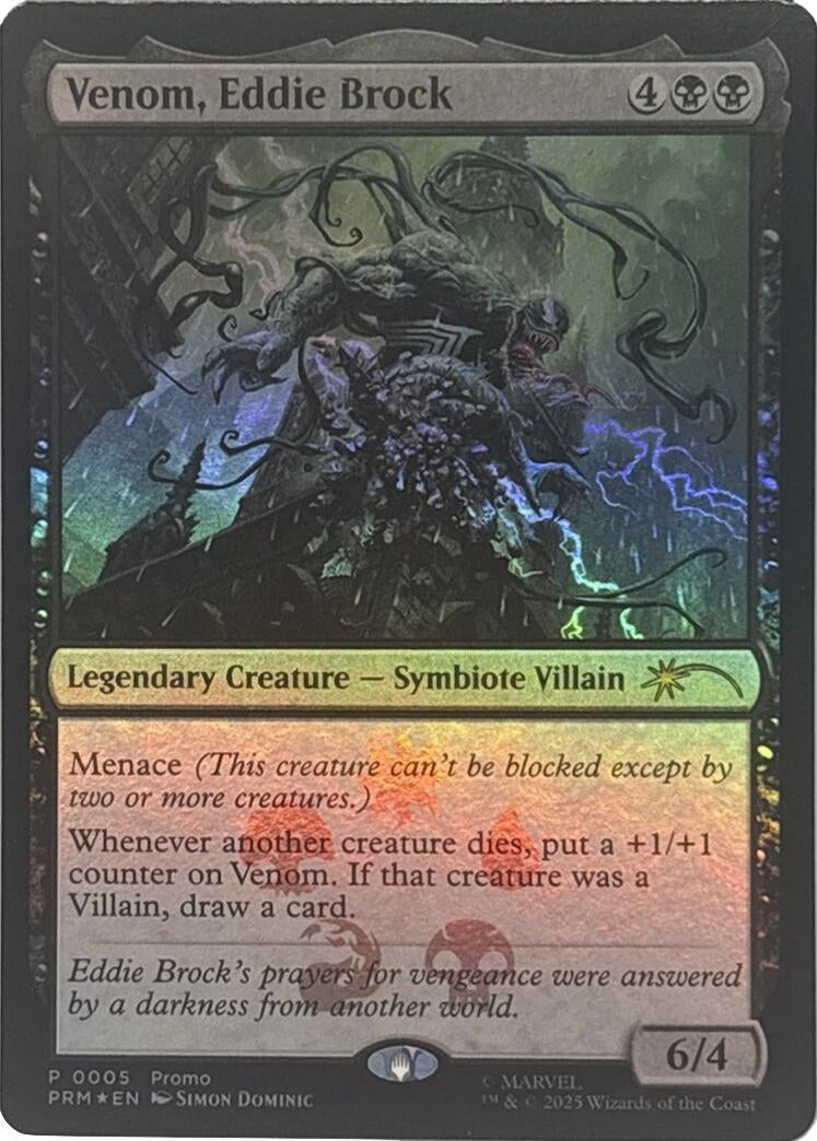 Image for Venom, Eddie Brock (5) (UMP) - Magic: The Gathering