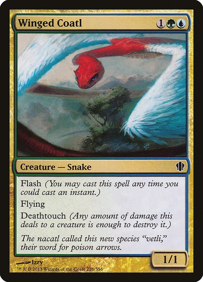 Image for Winged Coatl (226) (C13) - Magic: The Gathering