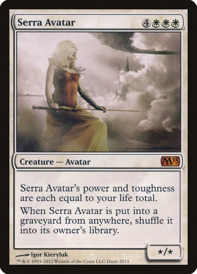 Image for Serra Avatar (Duels 2013) - Magic: The Gathering