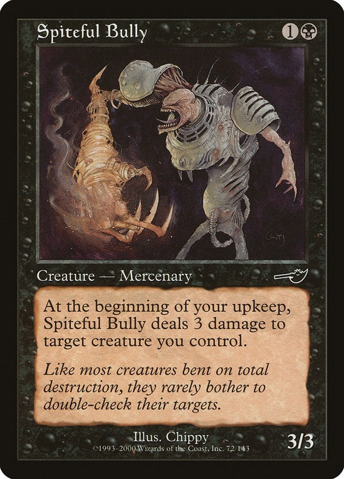 Image for Spiteful Bully (72) - Magic: The Gathering
