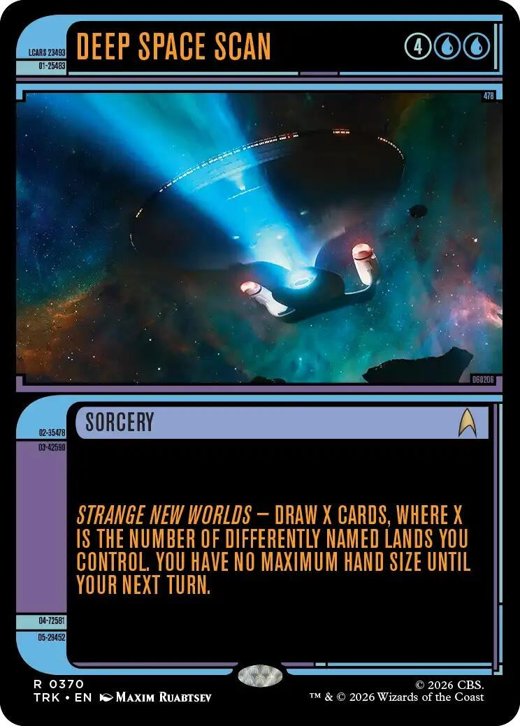 Image for Deep Space Scan (Showcase) (370) (TRK) - Magic: The Gathering