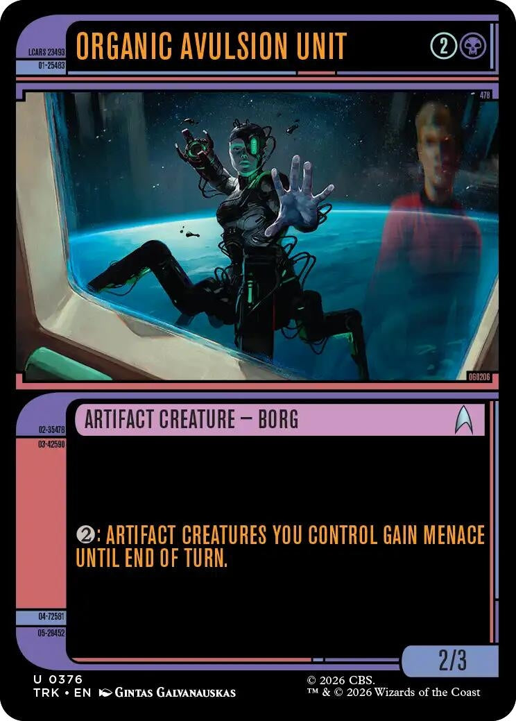 Image for Organic Avulsion Unit (Showcase) (376) (TRK) - Magic: The Gathering