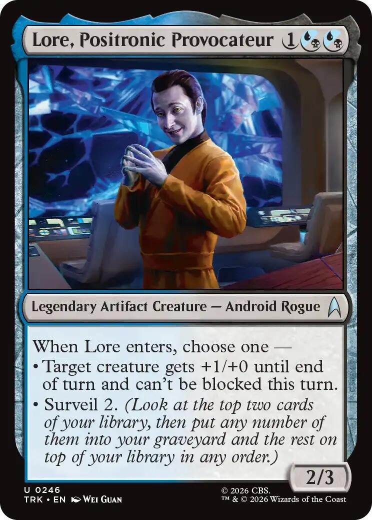 Image for Lore, Positronic Provocateur (246) (TRK) - Magic: The Gathering