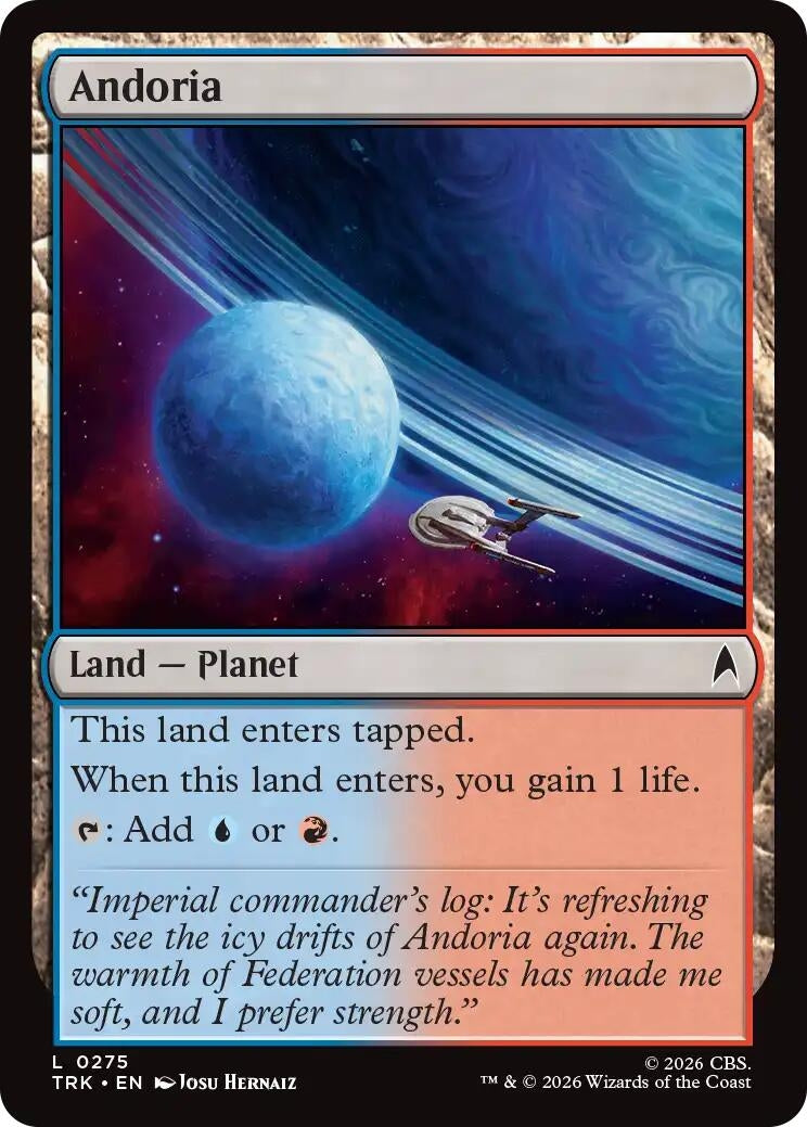 Image for Andoria (275) (TRK) - Magic: The Gathering