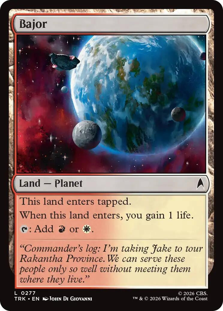 Image for Bajor (277) (TRK) - Magic: The Gathering