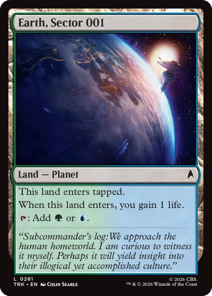 Image for Earth, Sector 001 (281) (TRK) - Magic: The Gathering
