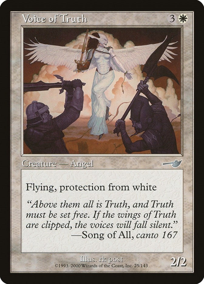 Image for Voice of Truth (25) - Magic: The Gathering