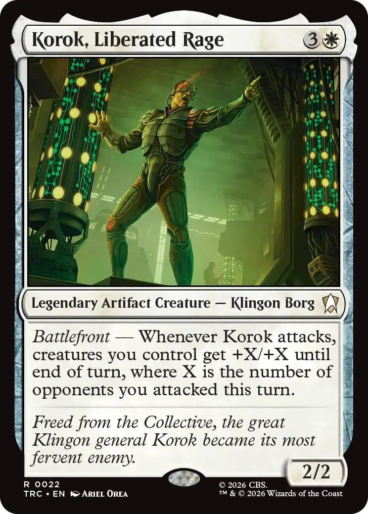 Image for Korok, Liberated Rage (22) (TRC) - Magic: The Gathering