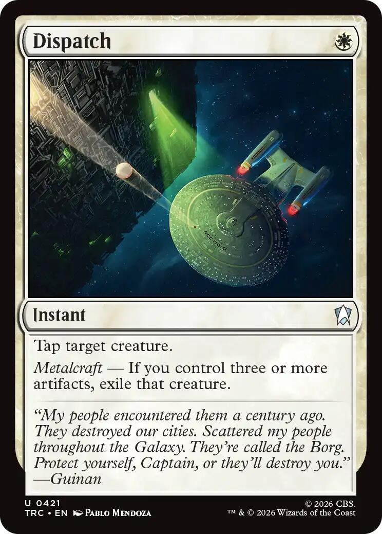 Image for Dispatch (421) (TRC) - Magic: The Gathering