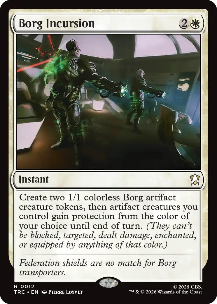 Image for Borg Incursion (Surge Foil) (12) (TRC) - Magic: The Gathering