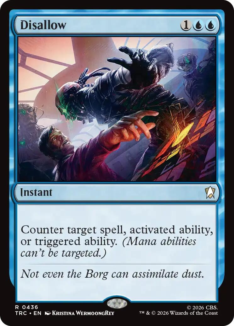 Image for Disallow (436) (TRC) - Magic: The Gathering