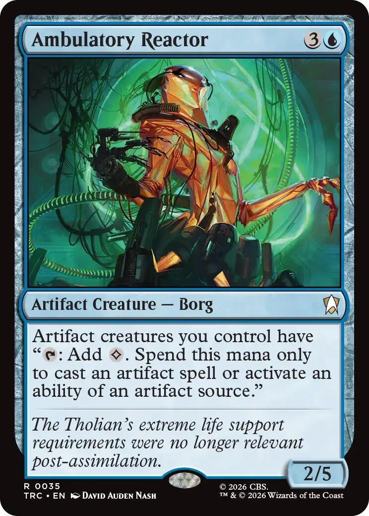 Image for Ambulatory Reactor (Surge Foil) (35) (TRC) - Magic: The Gathering