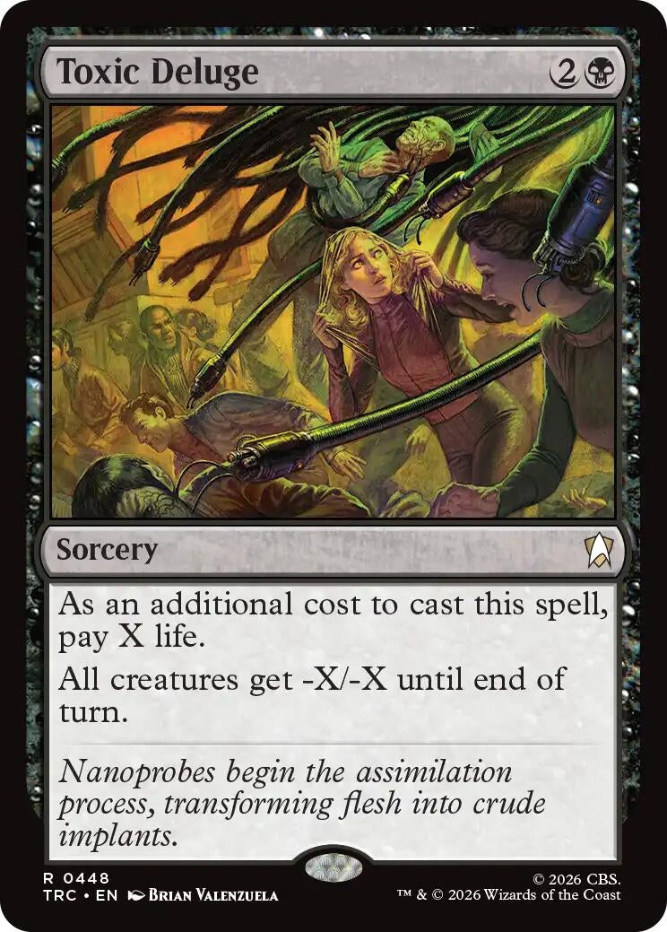 Image for Toxic Deluge (448) (TRC) - Magic: The Gathering