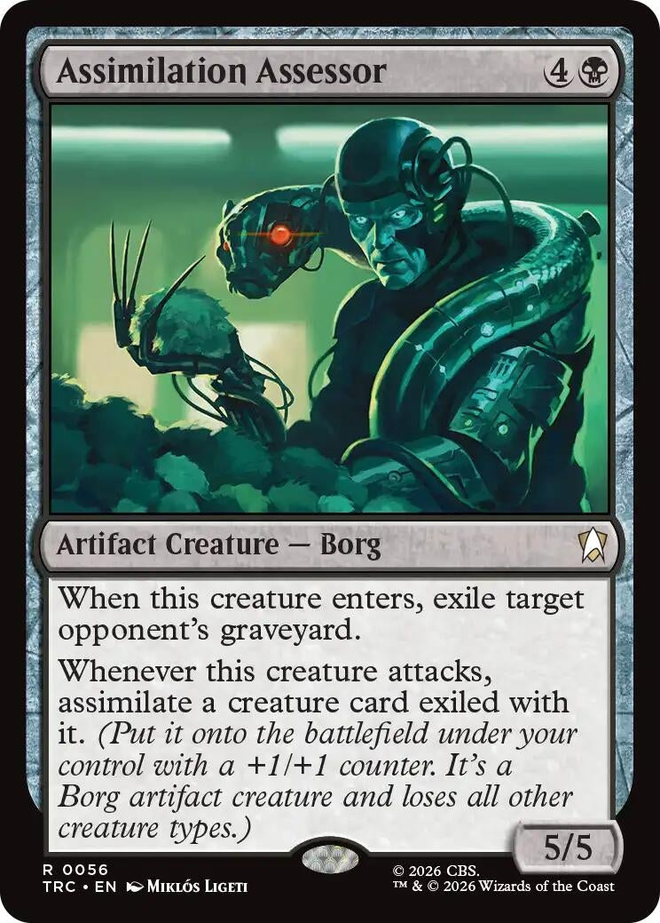 Image for Assimilation Assessor (Surge Foil) (56) (TRC) - Magic: The Gathering
