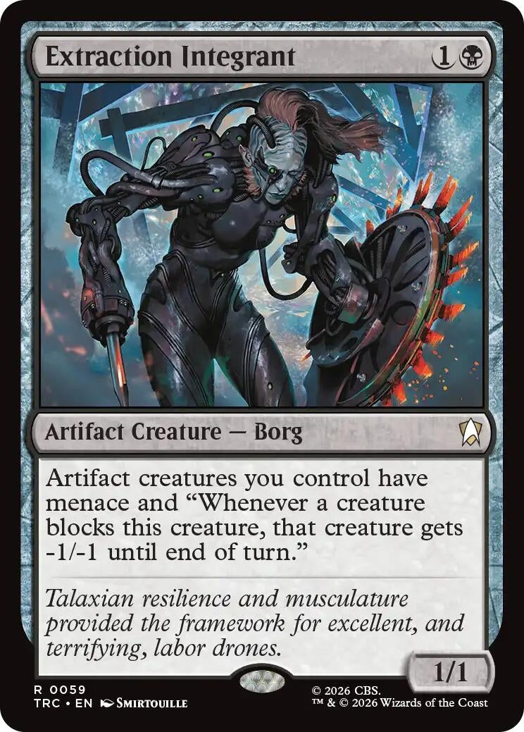 Image for Extraction Integrant (Surge Foil) (59) (TRC) - Magic: The Gathering