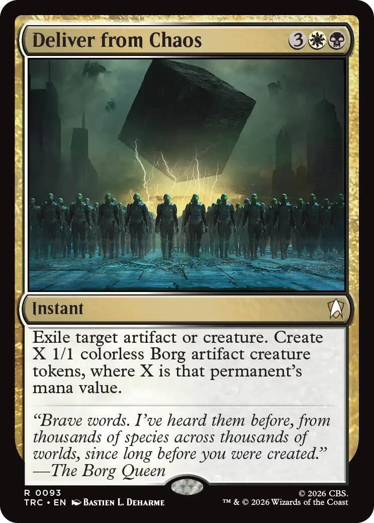 Image for Deliver from Chaos (Surge Foil) (93) (TRC) - Magic: The Gathering