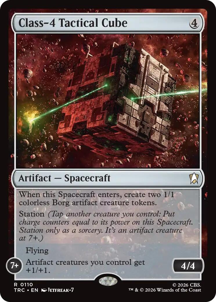 Image for Class-4 Tactical Cube (110) (TRC) - Magic: The Gathering