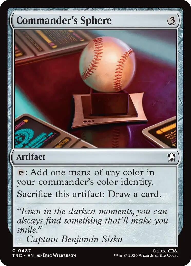 Image for Commander's Sphere (487) (TRC) - Magic: The Gathering