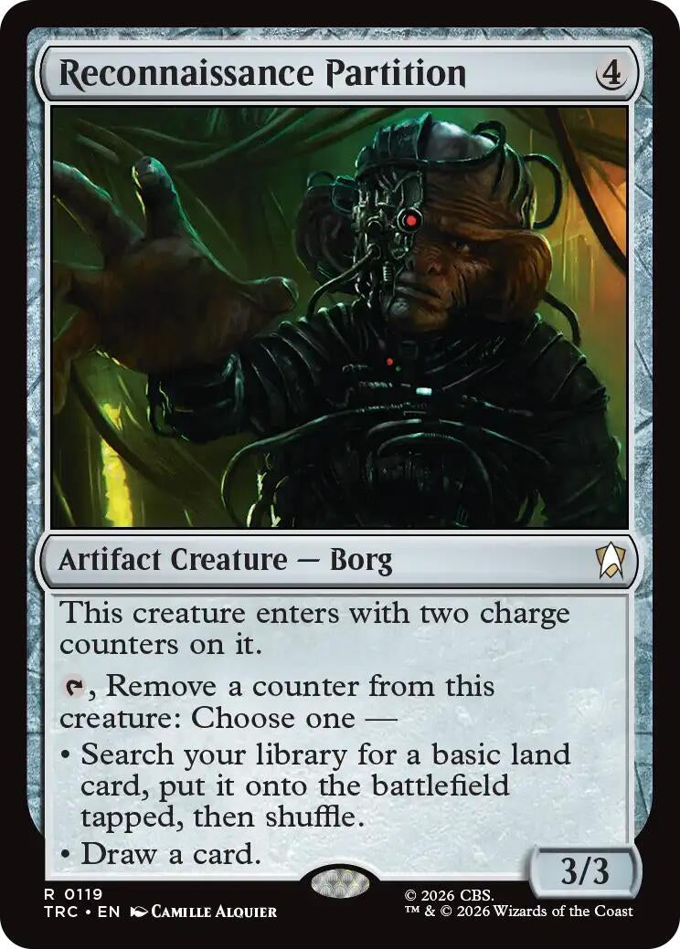 Image for Reconnaissance Partition (Surge Foil) (119) (TRC) - Magic: The Gathering