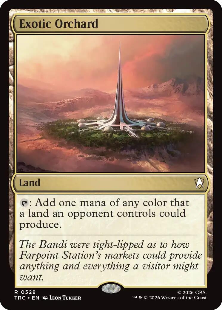 Image for Exotic Orchard (528) (TRC) - Magic: The Gathering