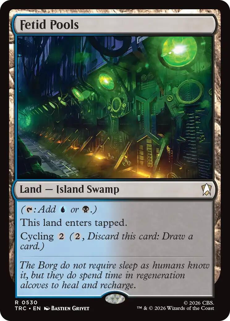 Image for Fetid Pools (530) (TRC) - Magic: The Gathering
