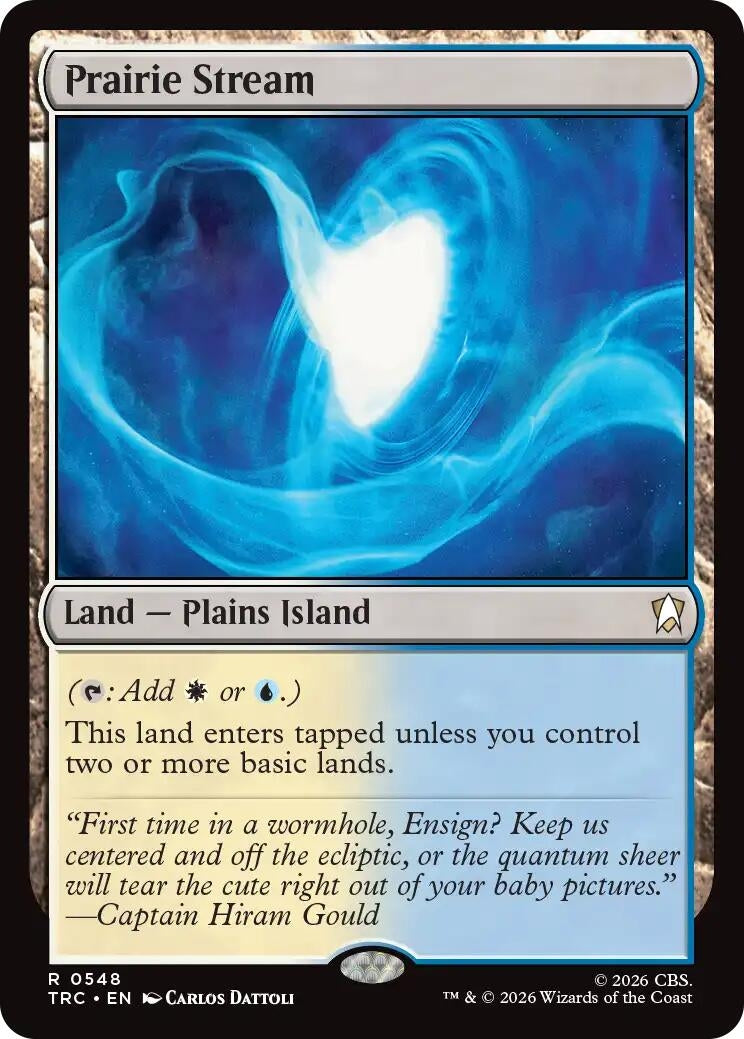 Image for Prairie Stream (548) (TRC) - Magic: The Gathering