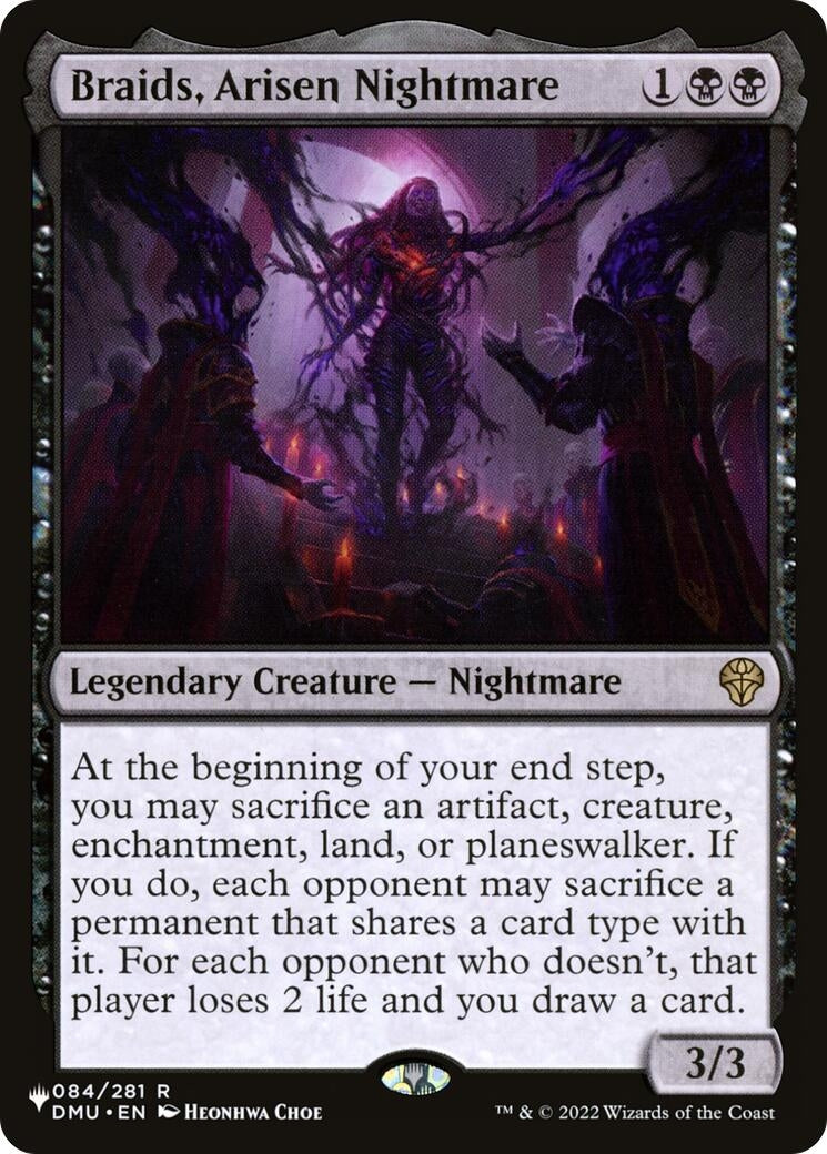 Image for Braids, Arisen Nightmare (84) (LIST) - Magic: The Gathering